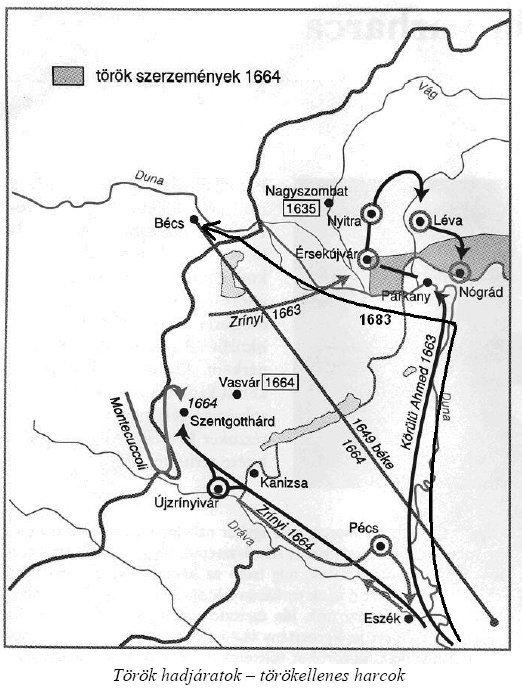 5.) Az alábbi feladat a XVII. századi törökellenes hadjáratokhoz kapcsolódik. (2008, emelt sz.) Válaszoljon az alábbi kérdésekre!