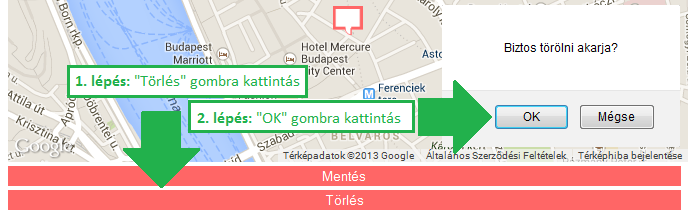 Üzletekhez képek feltöltése 4. lépés: Kép Tallózása 5. lépés: Feltöltés gombra kattintás Sikeres feltöltés esetén a feltöltött kép megjelenik a listában.