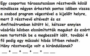 5. feladat Tapasztalatokat a tapintás, a megváltozott téri tájékozódás, a nem várt problémahelyzetek minősége, a környezetről szerzett információk, és a társak visszajelzéseinek észlelése terén