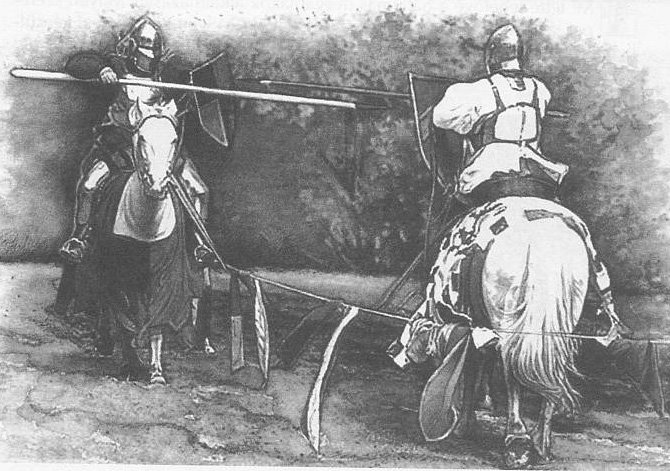 13. A feladat a középkori lovagi kultúrához kapcsolódik.