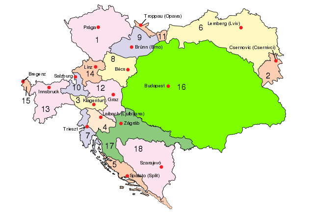 IV. Az első világháborúban Az Osztrák Magyar Monarchia (németül Österreich-Ungarn) 1867 és 1918 között fennállt különleges dualista állam Közép-Európában.