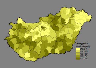 A magyar lakosság általános napi halálozásának összefüggései néhány tényezővel Hőhullám időszakában az átlaghőmérséklet Hőhullám időszakában a hőterhelés : a