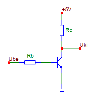 Digitális elektronika A tranzisztor mint kapcsoló Nyitott állapotban a tranzisztor telítésben van U B > U C ezért BC is nyitott, nagy I B áram A bázisban nagy a