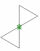 utasítást írunk és fordítva) akkor az alakzatot a teknős kiinduló pontján átmenő egyenesre tükröztük. (Ez a geometriában a tengelyes tükrözés transzformációnak felel meg.) 67.