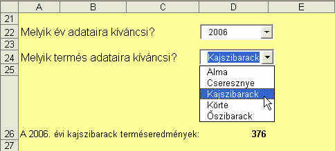 KÉPLETEK, FÜGGVÉNYEK ALKALMAZÁSA 19 függvénnyel az eredményt jelző szöveget darabjaiból állítjuk öszsze.