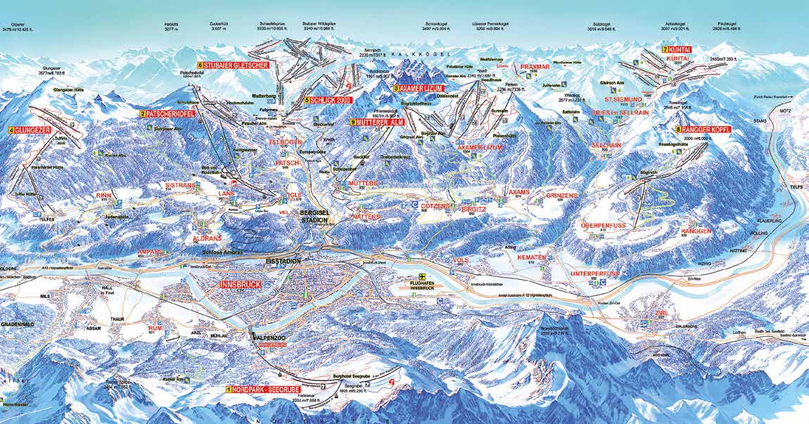 Stubai Gleccser (1.750-3.210m)... fantasztikus sí-élmény a 3000-es hegyek világában. www.stubaier-gletscher.