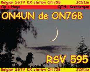 Az SSTV nem digitális üzemmód, mint az RTTY, és a PSK31, hanem analóg, mint az SSB.