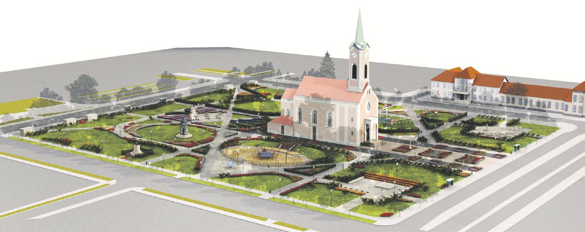 8 önkormányzat Csepeli Hírmondó Csepel főterét az előző önkormányzati vezetés által készített, aktualizált tervek alapján építik át Teljesen megújul a Szent Imre tér 2010 előtt készült terveket