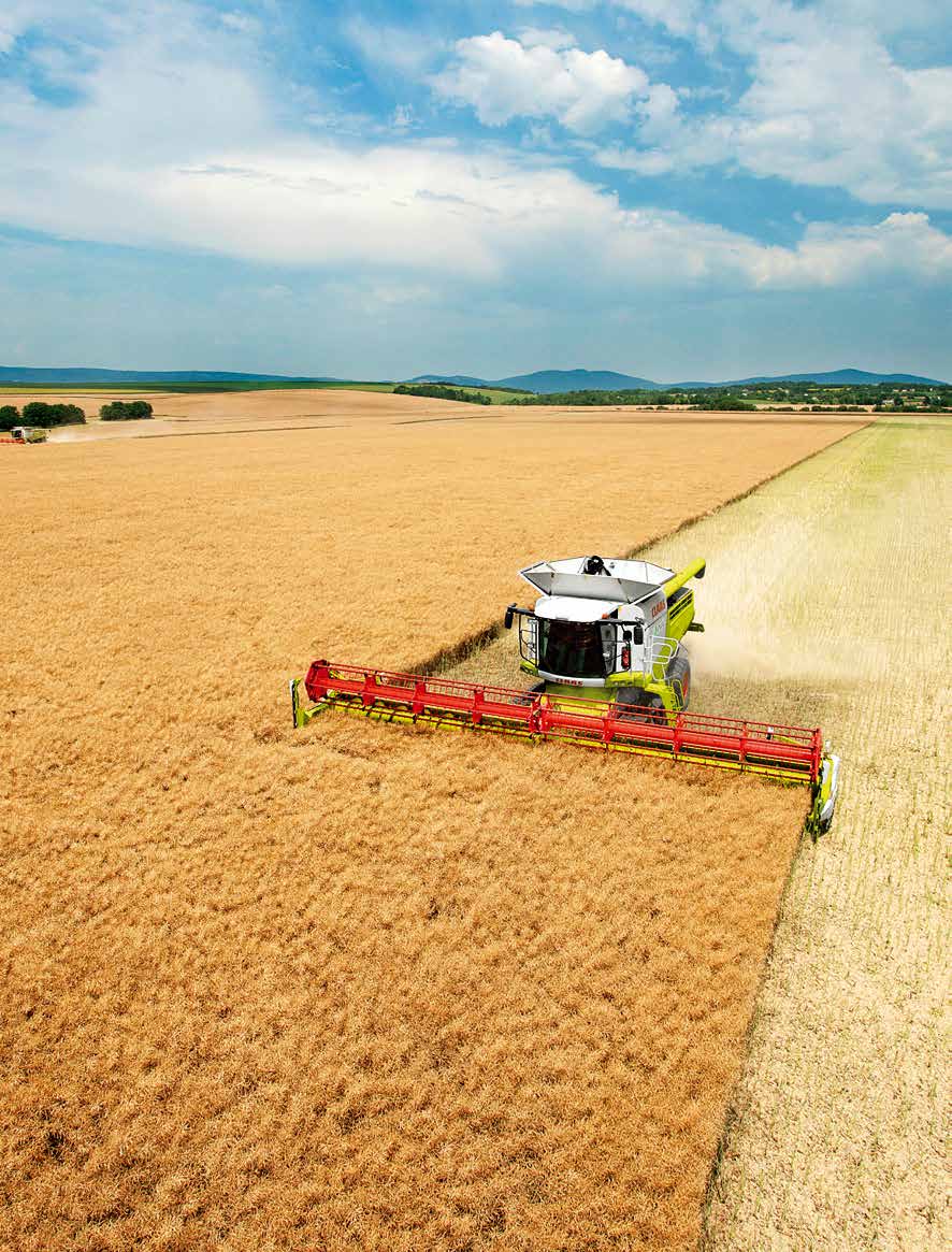 INFORMÁCIÓK A MEZŐGAZDASÁGBAN DOLGOZÓKNAK 2014. JÚNIUS A CLAAS ÉS AZ AXIÁL KFT. KÖZÖS MEZŐGAZDASÁGI MAGAZINJA A jövő mezőgépészei CLAAS TUCANO-n tanulnak 8.