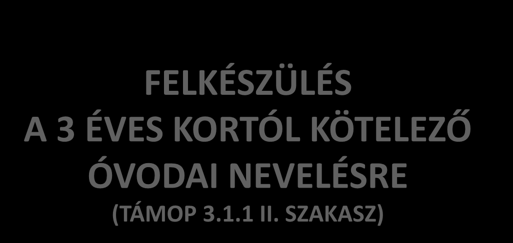 FELKÉSZÜLÉS A 3