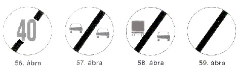 tiltott időszakban az útra behajtottak, a tiltott időszak kezdetéig az utat el kell hagyni.