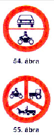 (3) Ha az (1) bekezdés n)-y) pontjában említett jelzőtábla alatt kiegészítő táblán "Kivéve célforgalom" felirat van, a tilalom nem vonatkozik arra a járműre, amelynek úticélja a táblával megjelölt