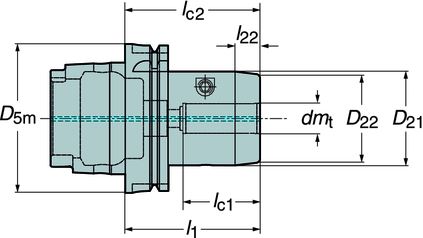 Méretek, mm, coll BLQ 2) NBLQ 3) HSK méret Rendelési kód Hűtőközeg 1) D5m dmt D21 D22 l1 l22 lc1 lc2 U 63 392.410CD-63 20 096 1 63 20 63 59 96 17 52 70 2.0 2.5 25000 2.480.787 2.480 2.323 3.780.669 2.