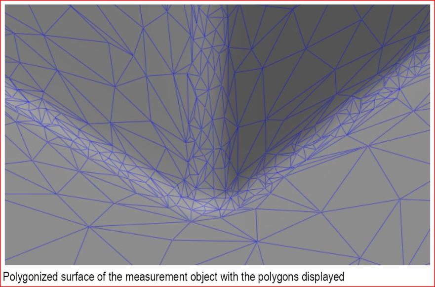 3D szkennelés & Reverse Engineering 3D szkennelés, 3D digitalizálás A szkennelés eredménye egy nagy felbontású, sűrű pontfelhő vagy háromszögekből álló hálós felület (.