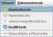 A Személyazonosító igazolvány és útlevél integrált okmányirodai rendszer az Asztalról a "SZIG-ÚTLEVÉL" feliratú ikonra kattintással indítható.