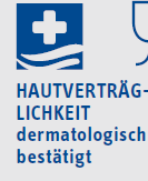 Kíméletességét bőrgyógyászati tesztek igazolják logó A termék kíméletességét bőrgyógyászati
