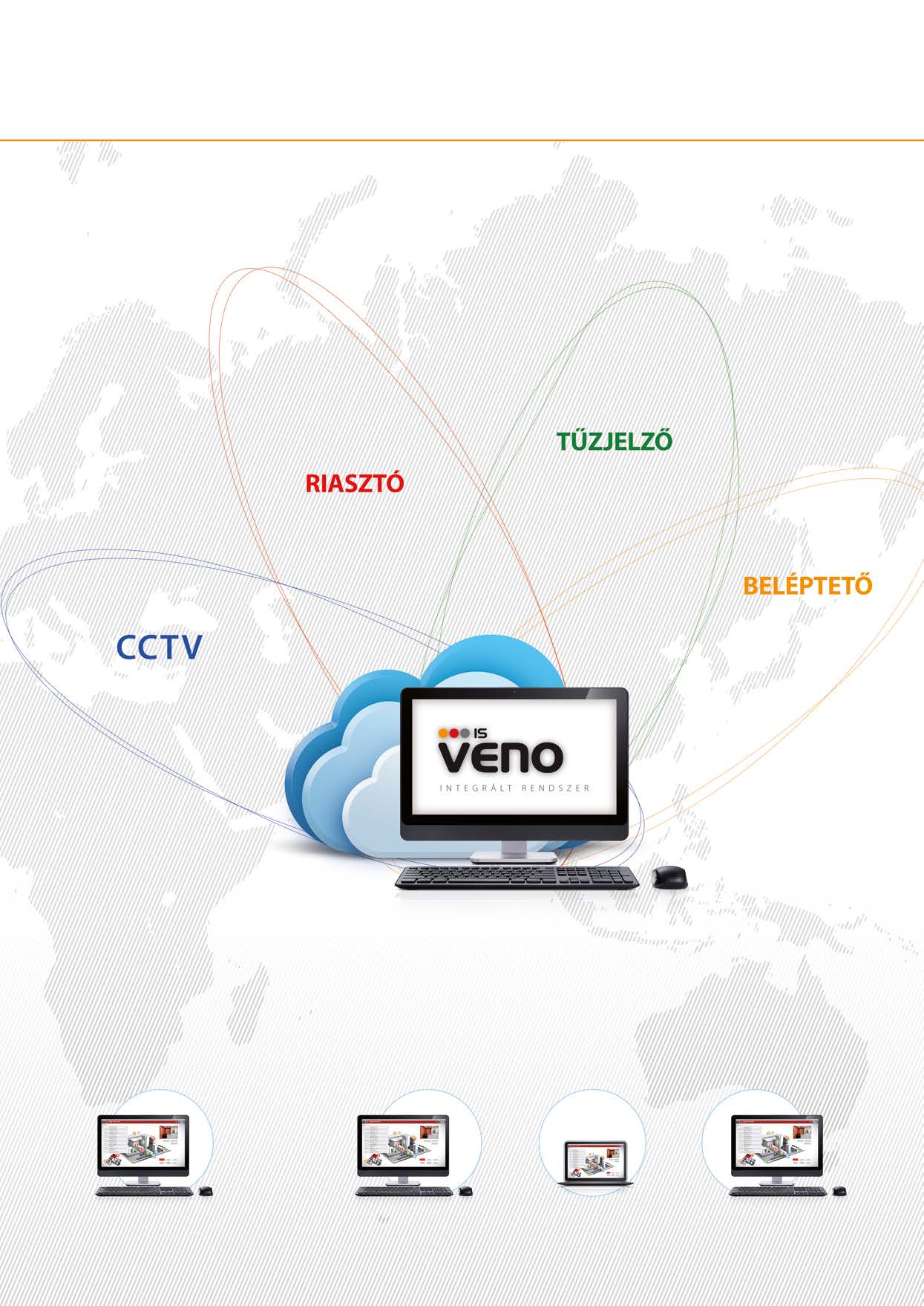 INTEGRÁLT RENDSZER SZERVER (adminisztrátor) TCP/IP KLIENS1