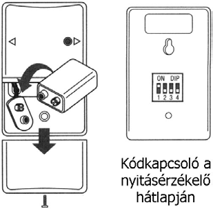 BŐVÍTÉSI LEHETŐSÉG A rendszerhez tetszőleges számban és kombinációban további mozgás- és nyitásérzékelők kapcsolhatók. Az érzékelők mennyiségi bővítésének semmilyen korlátja nincsen.