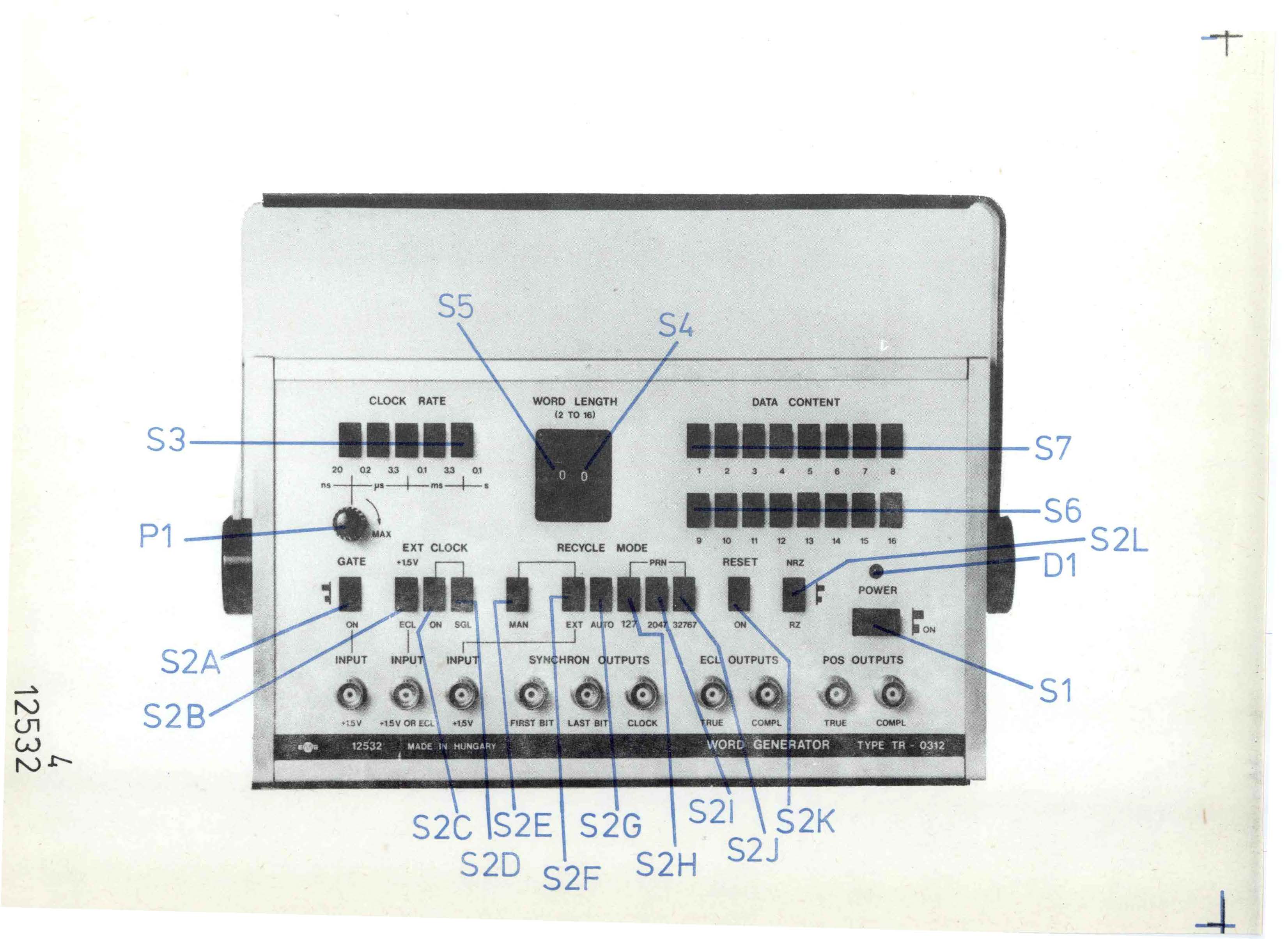 3-+-+-- P1 CLOCK RATE DATA CONTENT w ~ u ~ u ~ M~~~~~ ~ r 1 : S7