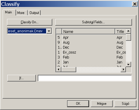 Itt az alábbi feltételt alkalmazzuk: SET FILTER TO (jogcím = "Jutalom") AND (jogcím = "Prémium") AND (jogcím = "Mozgóbér") A jutalom, prémium, mozgóbér jogcímű kifizetések 2004-ben Önmagában a tény,