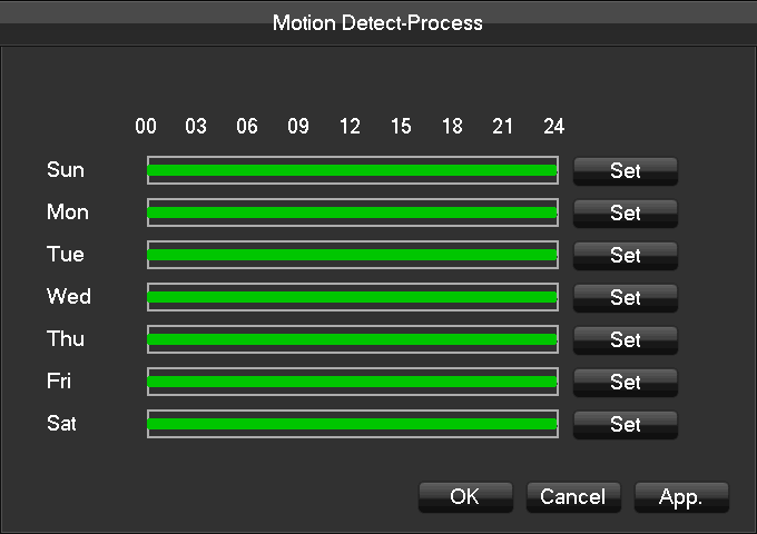 Stop Alarm output is off and the status is inactive. Status Current status of alarm output Notice: Some models have no local alarm, please refer to the products descriptions. 6.