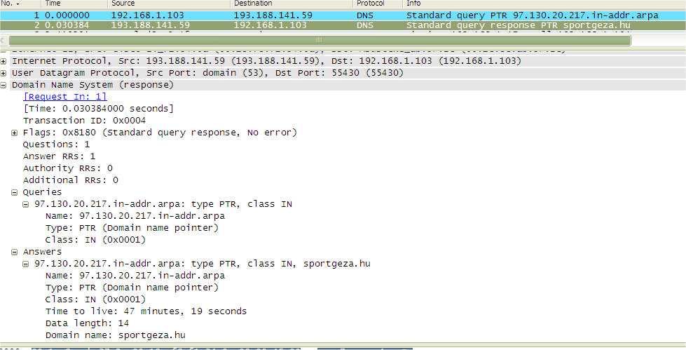 A TCP/IP PROTOKOLL MŰKÖDÉSE 6.35.