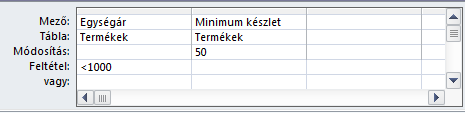 Adatbáziskezelés 169 zés létrehozásához a Létrehozás menücsoportban válasszuk a Lekérdezések gombcsoportban található Lekérdezés varázslót!