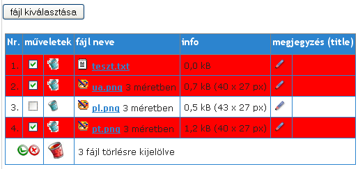 A szövegszerkesztő képes képek beszúrására is, amelyek során ki