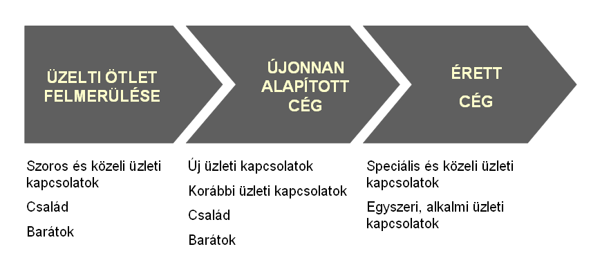 tapasztalat azt bizonyítja, hogy a kicsi és fiatal szervezetekben az alapító személyiségének nagyobb a befolyása struktúrára, mint a régóta működő, nagy szervezetekben.