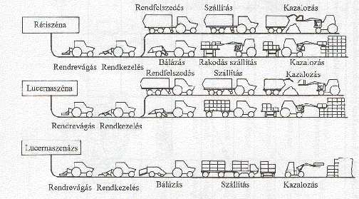 Bálázásra (utószárítás nélkül) a 20%-nál kisebb nedvességtartalmú széna kész. Kedvező időjárás esetében, megfelelő rendkezeléssel 2-3 nap alatt száraz széna készíthető.