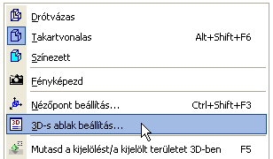 2.10 Térbeli cserepek megjelenítése, kitöltések a 3D nézetben A program három módon tudja megjeleníteni a térbeli modellen a cserepezést: - Textúrázott sík felületként (gyors, látványos kép) -