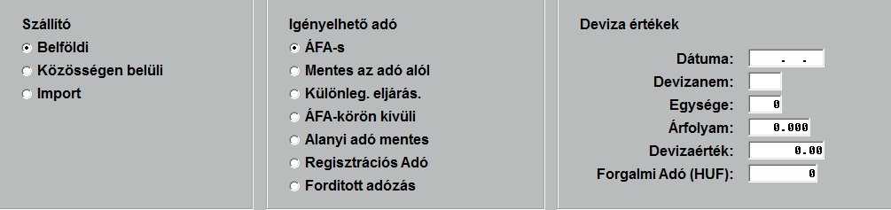 Fizetés:.. A számla fizetési határideje. Dátumot kell megadni év, hónap, nap sorrendben.