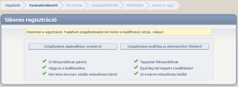 Cég felvitele 1. Cég regisztrációja és alapbeállítások Az első lépés a cégregisztráció, erről olvasd el külön Súgólapunkat.