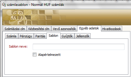 Az ablakban a szűrési beállításoknak megfelelő sablonokat a Frissítés hatására kigyűjti a program. A kijelölt sablon feltétel nélkül törölhető, és megnyitva módosítható.