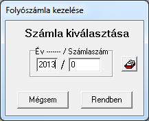 A rendszer előleg számlát nem kezel, de lehetőséget ad a partner több számlát is érintő befizetésének, átutalásának feldolgozására oly módon, hogy a teljes összeget a partner egy számlájára