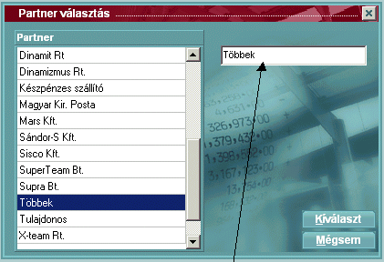 Műveletek 48 Az <Előpénztár> gomb lenyomásával az alábbi ablakot kapjuk: A képernyőn kiválaszthatjuk a nyomtatni kívánt pénztárbizonylatokat.