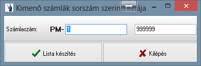 2.6.8. Számlák összesített ÁFA-kimutatása Az ÁFA-bevallás elkészítéséhez nyújt segítséget ezen kimutatás. Az időszak megadása, illetve az ÁFA-kulcsok kiválasztását követően készíthető a lista.