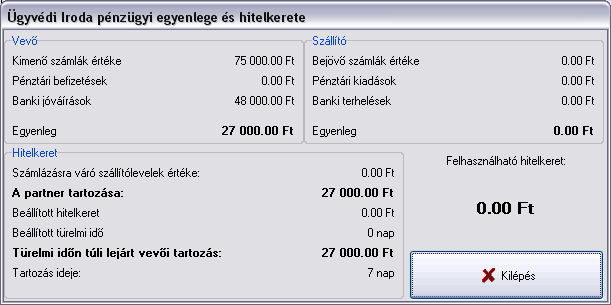 úgy a partner Európai Unióbelinek minősül, viszont, ha A partner bizonylatain export ÁFA-kulcs használat van megjelölve, úgy külföldinek minősül a partner.