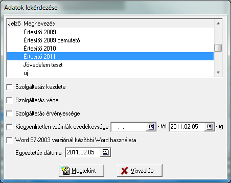 5.3.9 Ellátottak adatainak karbantartása Ebben a részben lehet Új ellátottakat felvinni illetve a régiek adatait módosítani, törölni.