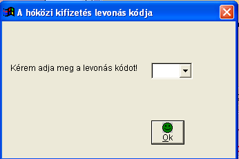 Ebben az esetben: a./ Amikor belépnek a figyelmeztető üzenet jelenik meg: / programba a következő b.