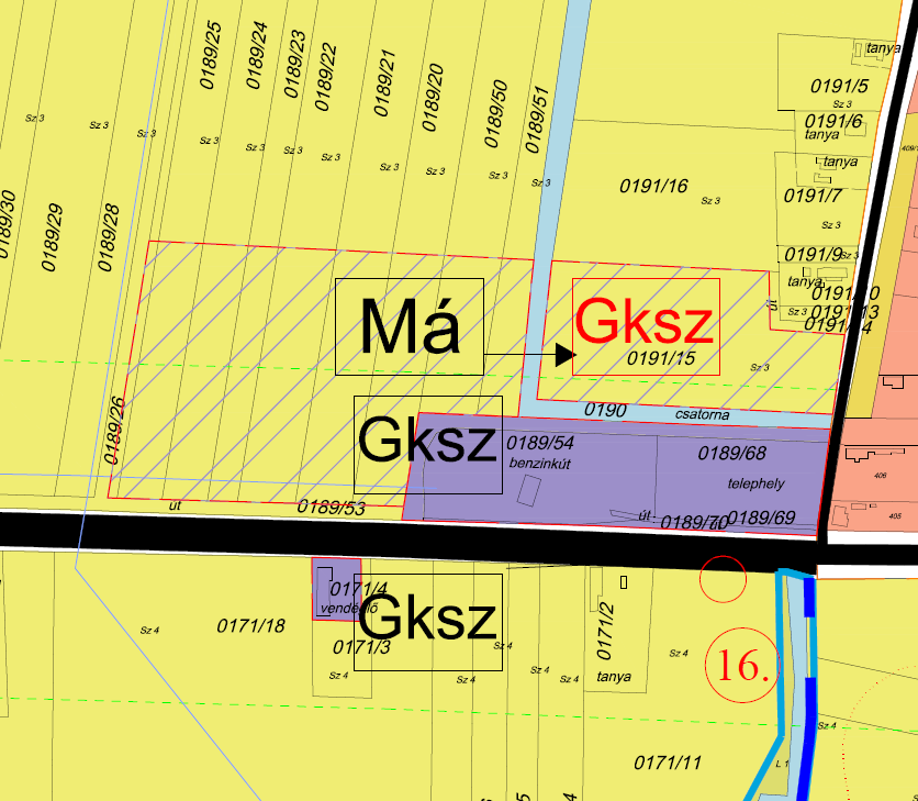 1. Gzdsági területek fejlesztése A település egyik fő célkitűzése gzdsági fejlesztés és ezzel együtt munkhelyteremtés.