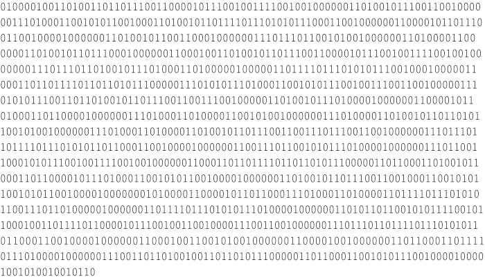 1.2. ábra Mit jelent az 1.2. ábra? Ez az utolsó bekezdés, amelyben az ASCII- (American Standard Code for Information Interchange) rendszer betűit bináris számrendszer segítségével jelenítettük meg.