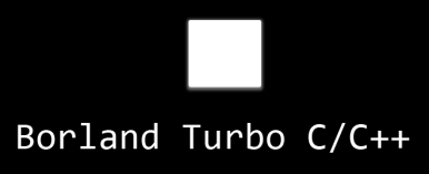 Integrált fejlesztői környezetek (IDE) Borland Turbo C/C++ Code::Blocks Microsoft Visual C++ 6.