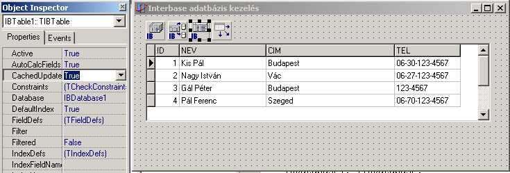 Delphi modul - 11. fejezet Most mentsünk, majd futtassunk, és győződjünk meg róla, hogy minden rendben.