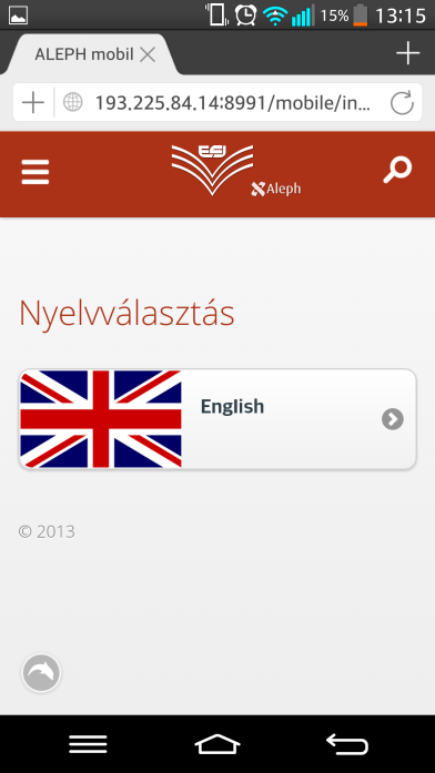 Nyelvválasztás A katalófus felület magyar és angol nyelven érhető el. Az aktuális nyelv a $_SESSION['lng'] munkamenet változóban kerül eltárolásra (hun vagy eng), váltani a lng_select.