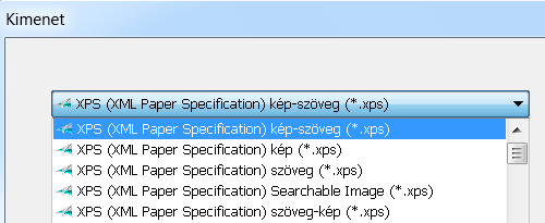 Readiris TM 14 - Felhasználói útmutató XPS DOKUMENTUMOK TÖMÖRÍTÉSE A Readiris-szel létrehozott XPS dokumentumokat ihqc segítségével lehet hipertömöríteni.