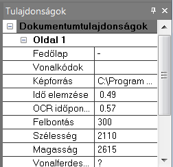 2. fejezet: Kezdő lépések 3. Tevékenység panel A Tevékenység panel a Readiris által végrehajtott feladatokat mutatja.