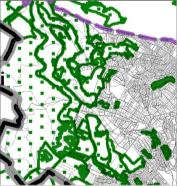 12 bekezdés e) pontjának előírását kell alkalmazni, A Normafa Park és környezete mind országos, mind agglomerációs területrendezési szinten két területfelhasználási kategóriába van besorolva: