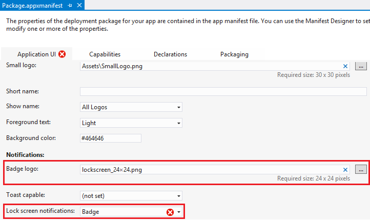 Valós idejű kommunikáció xml.getelementsbytagname("badge").first().attributes[0].innertext = (new Random((int)DateTime.Now.Ticks)).Next(0, 100).ToString(); BadgeUpdateManager.