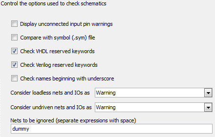 Szoftveres fejlesztőkörnyezet A Check for obsolete symbol instances opció bejelölésével beállíthatjuk hogy a program automatikusan ellenőrizze az elavult szimbólumokat, amennyiben ilyet talál